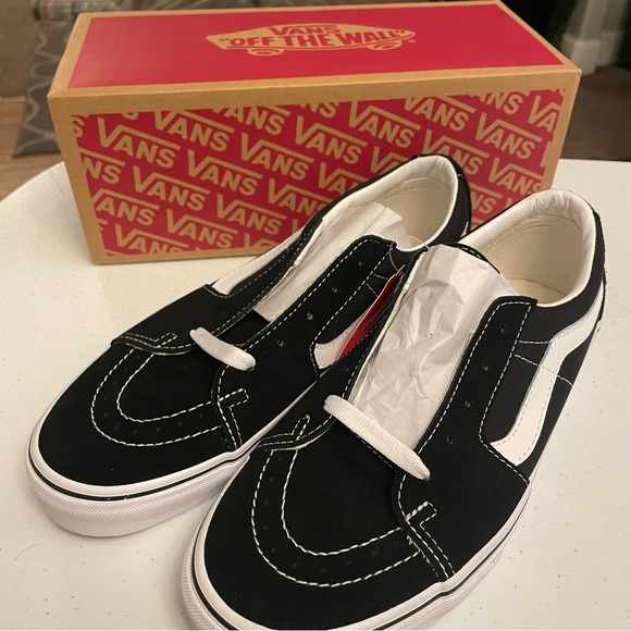 Vans Old Skool Shoes - Black/White - M8.5/W10 - Picture 2 of 6